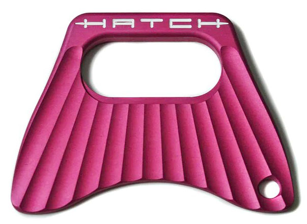 Hatch Fish Tail Bottle Opener Porte-clés rose