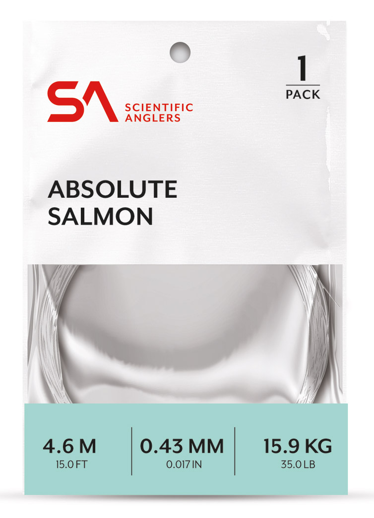 Scientific Anglers Absolute Salmon Leader Bas de ligne 15ft.