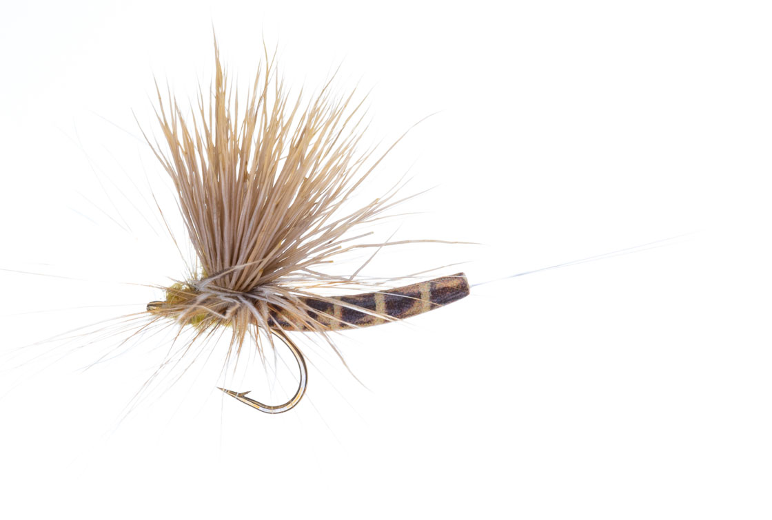 Vania Realistic Mayfly Elk Wing Vulgata Mouche sèche