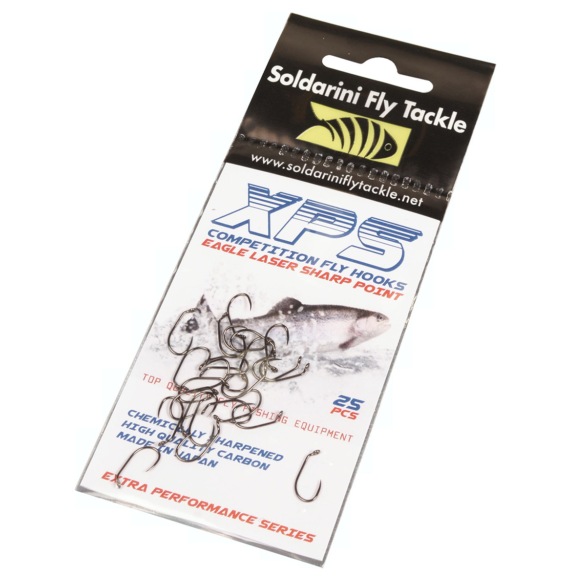 Soldarini XPS Competiton Fly Hooks C129 45° Jig Hameçon pour mouche