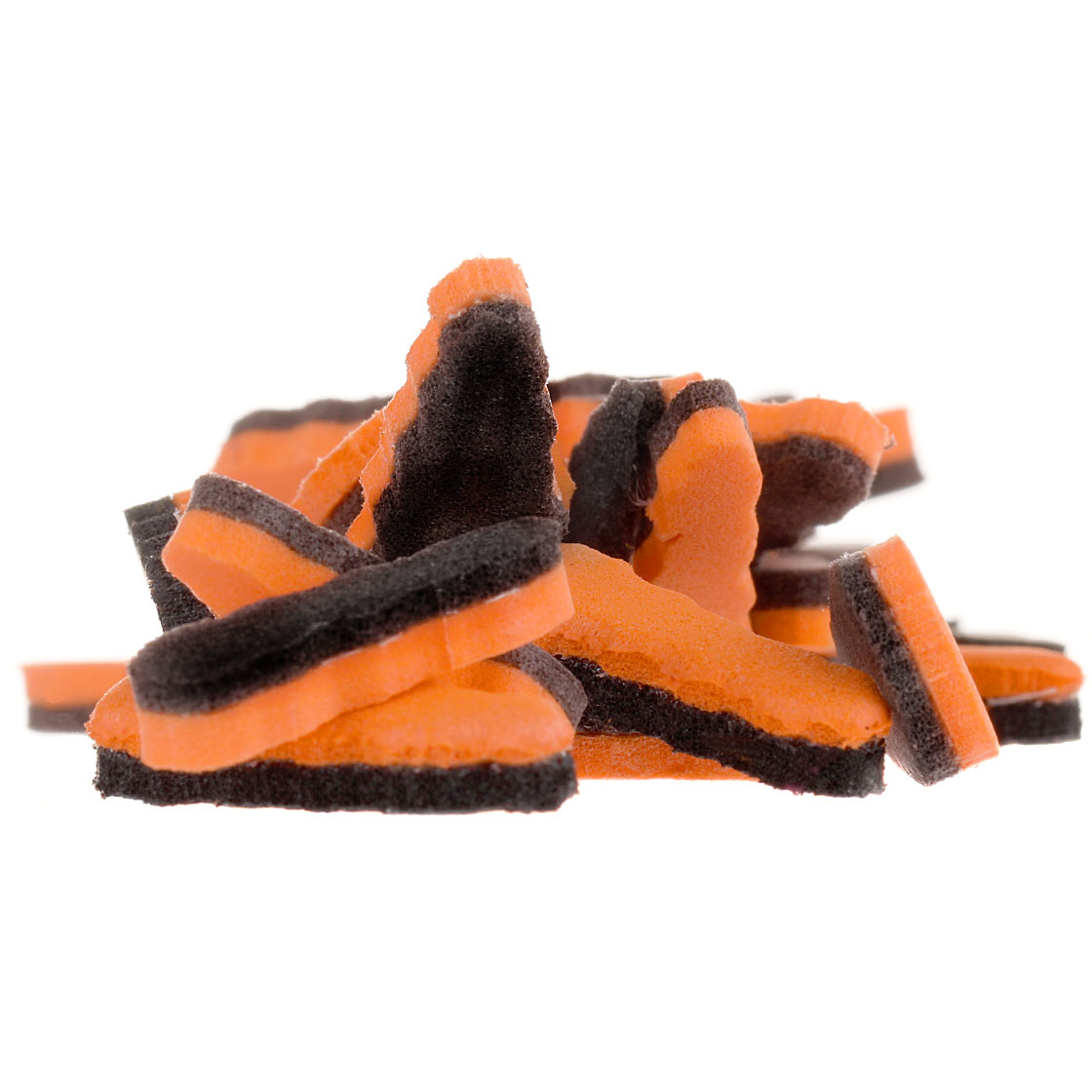 Chernobyl Ant & Hopper Foam Bodies 10 pc. corps orange-black