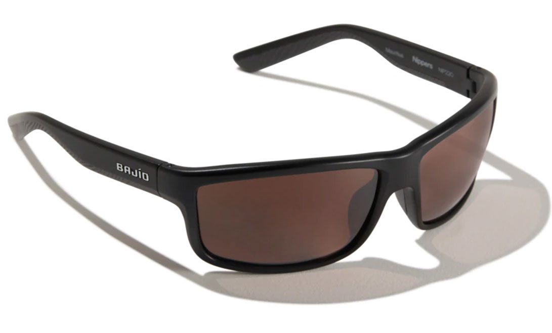 Bajio Lunettes polarisantes Nippers - Black Matte (Copper PC)