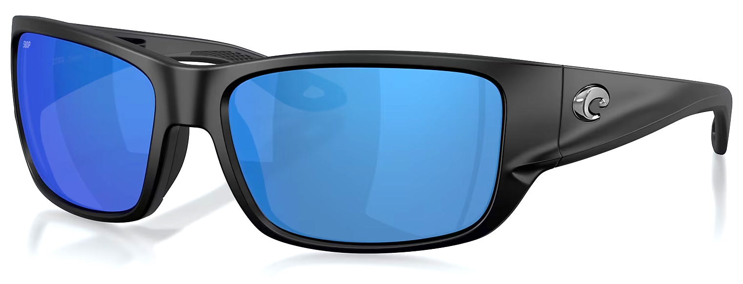 Costa Kids lunettes polarisantes Schoolie Matte Black Blue Mirror 580P