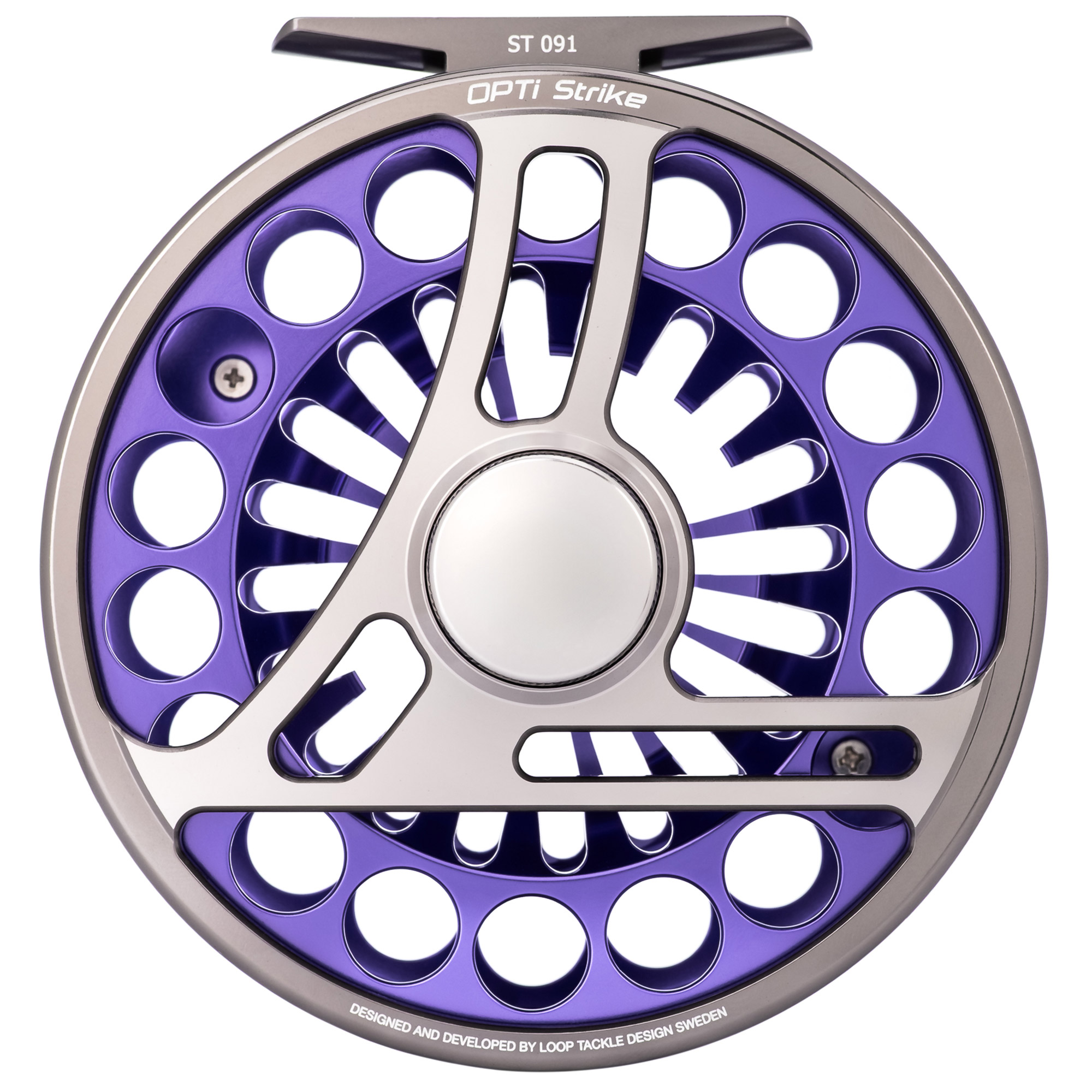 Loop OPTI Strike Limited Edition moulinets de mouche Twilight Violet