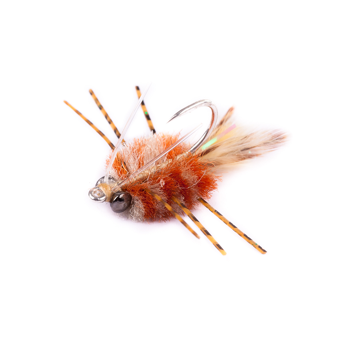 H2O Mouche d'eau salée - Merkin Crab rust/shrimp