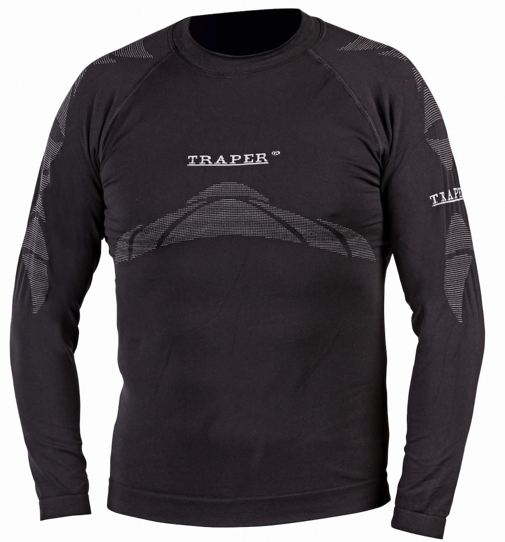 Traper Thermal Fleece Sweater Noir