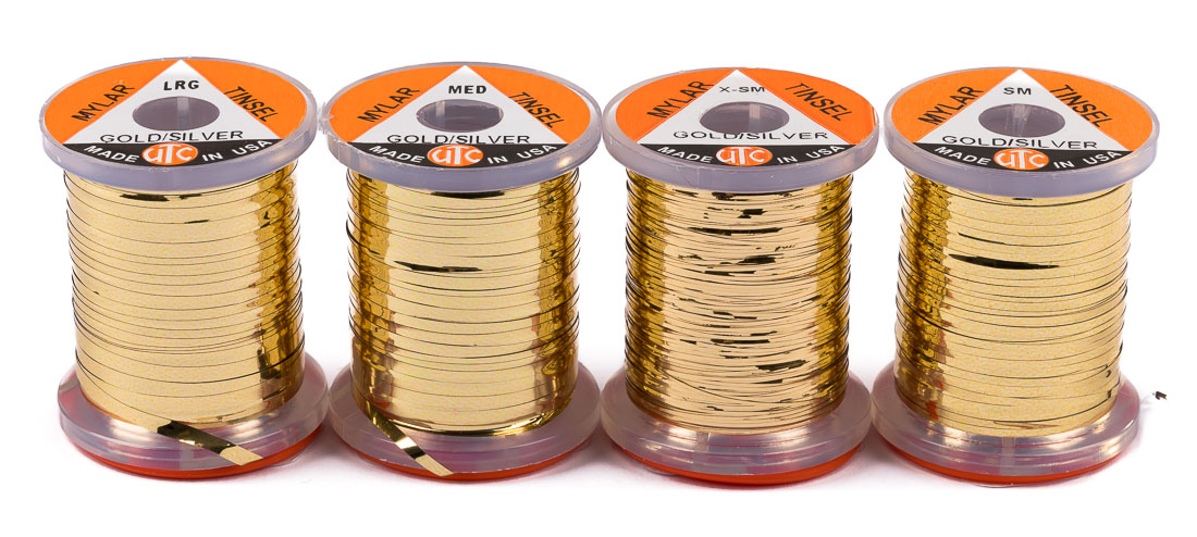 UTC Flat Mylar Tinsel or/argent