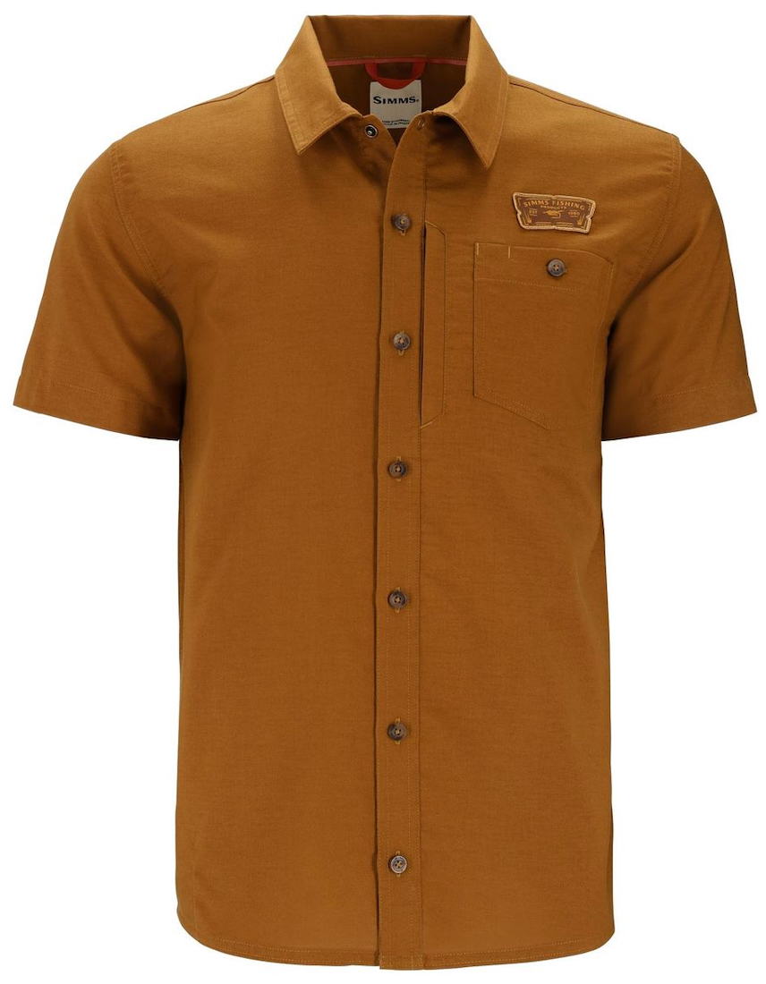 Simms Shop Shirt Chemise à manches courtes Cobia