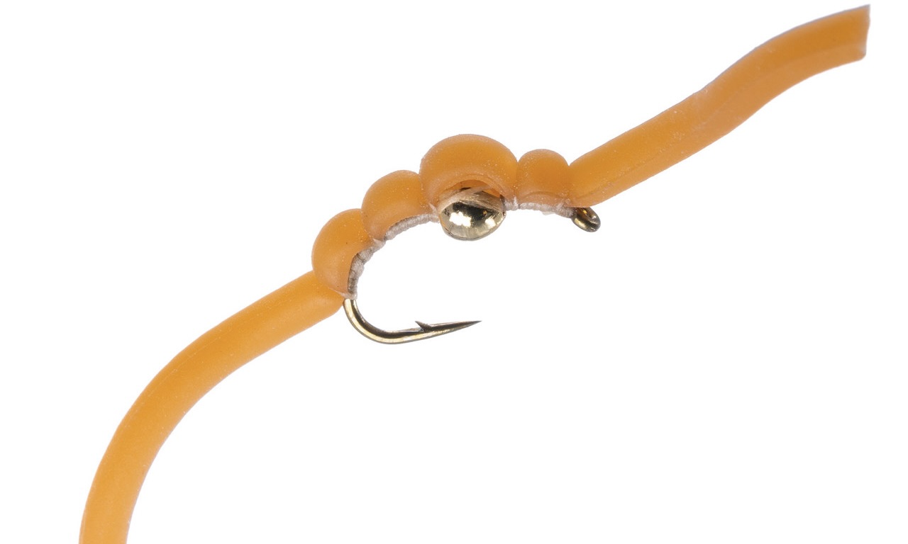 Umpqua Squirmy Wormie TB Tan #12