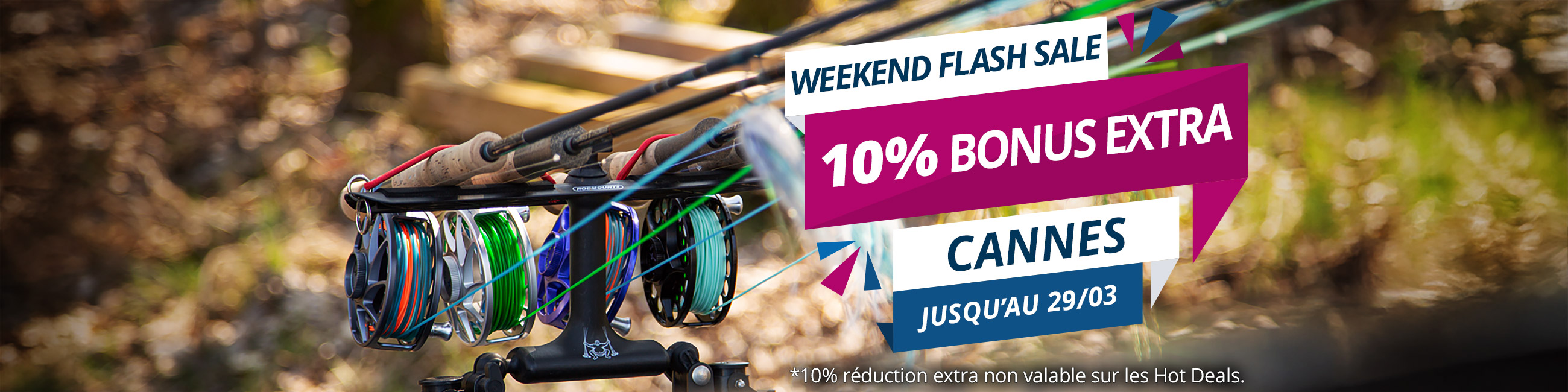 2-day Sale: 10% de réduction extra sur les cannes