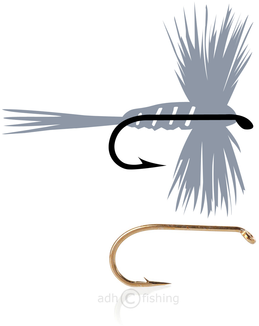Crochet à mouche Tunca T10 Dry Fly