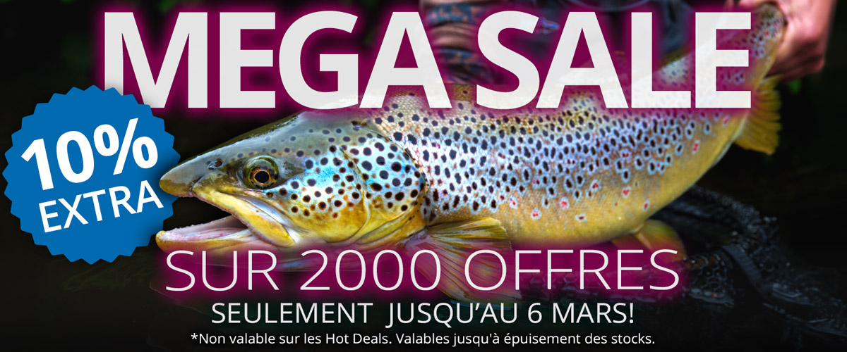 MEGA SALE: 10% Extra sur 2000 offres jusqu'au 6/3