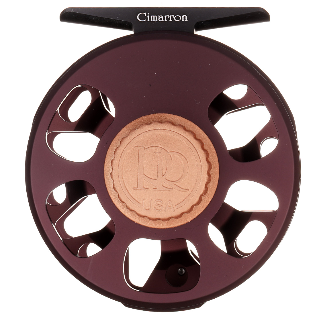Ross Reels Cimarron moulinet de mouche mat chocolat