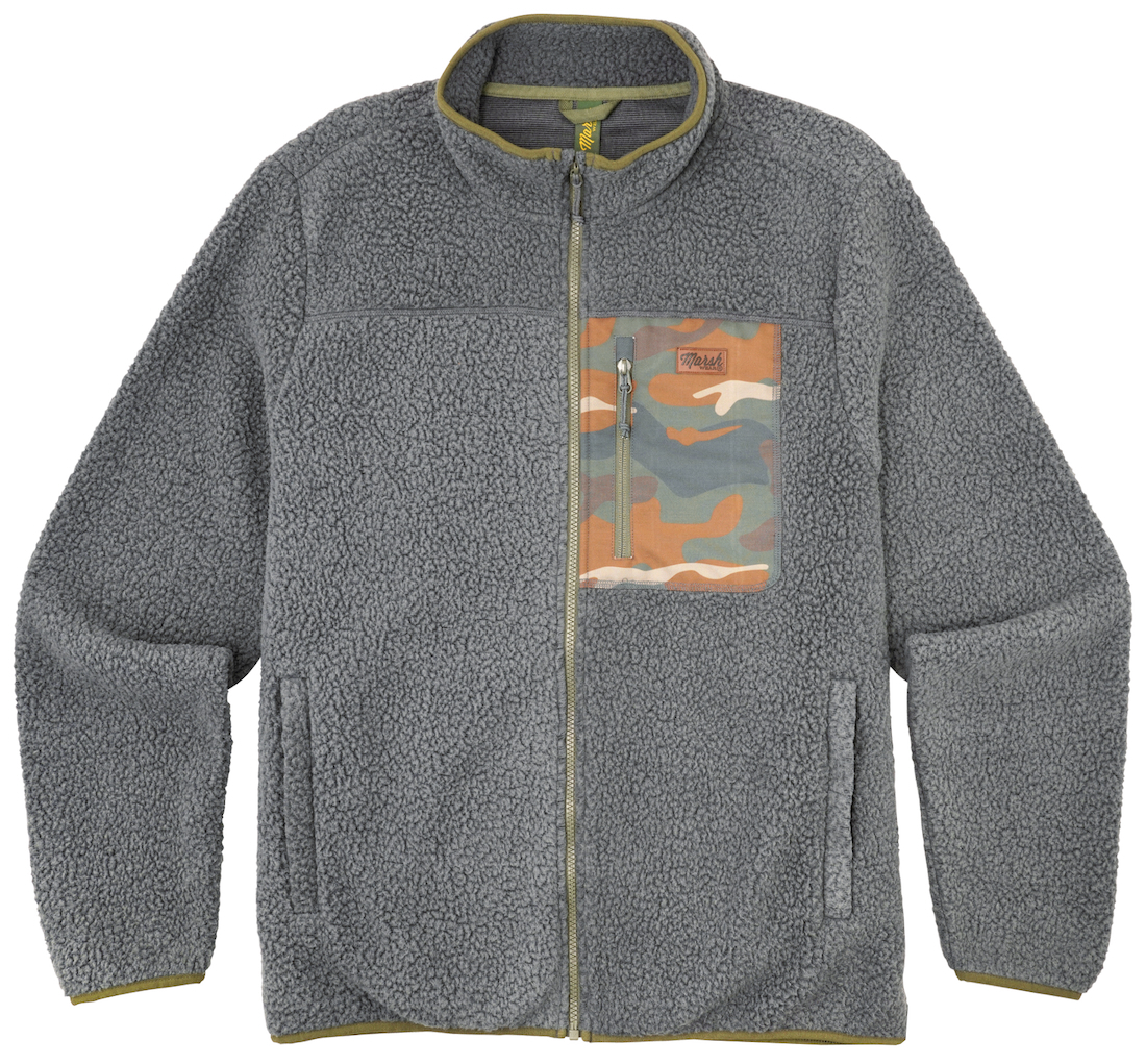 Marsh Wear Baytown Sherpa Jacket Charcoal
