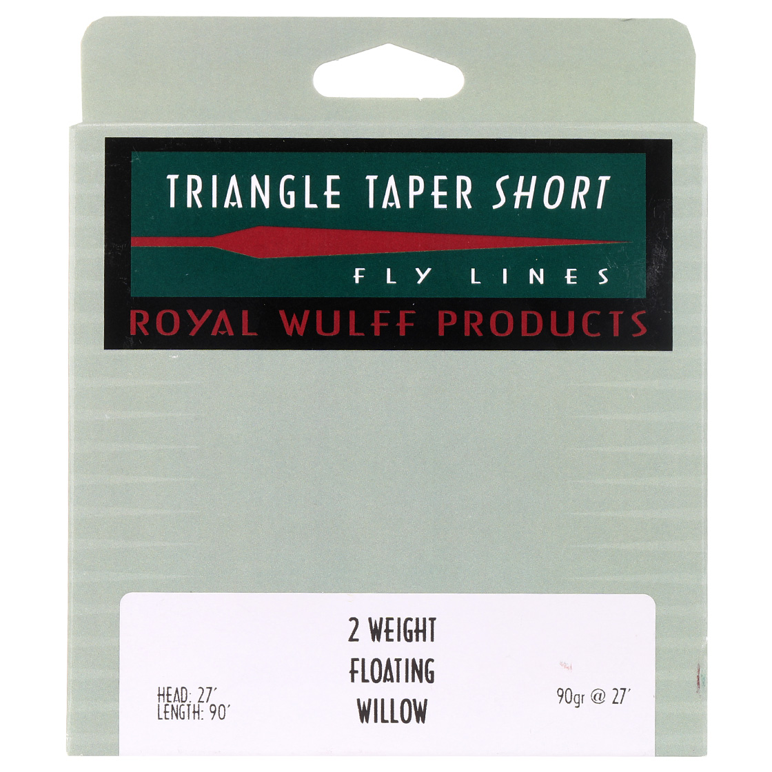 Royal Wulff Triangle Taper Short Floating WF ligne à mouche Willow