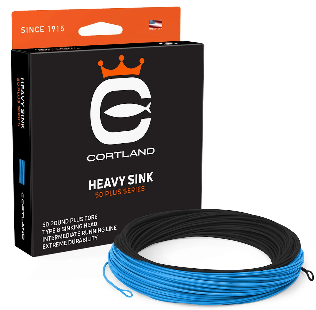Cortland 50+ Big Game Tropic Series Heavy Intermediate / 30 ft Sink 8 ligne à mouche