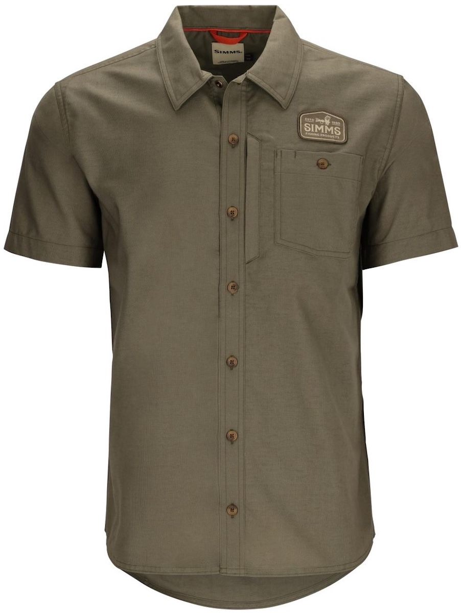 Simms Shop Shirt Dark Stone