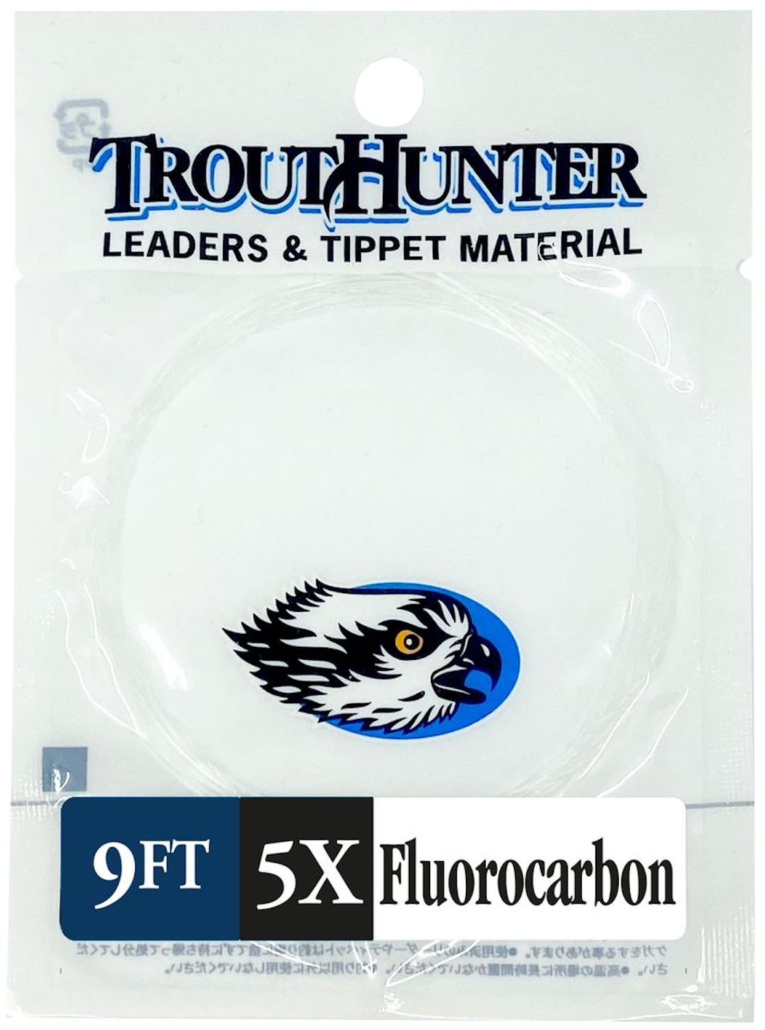 Trout Hunter Fluorocarbone Tapered Leader with Loop Bas de ligne 9ft