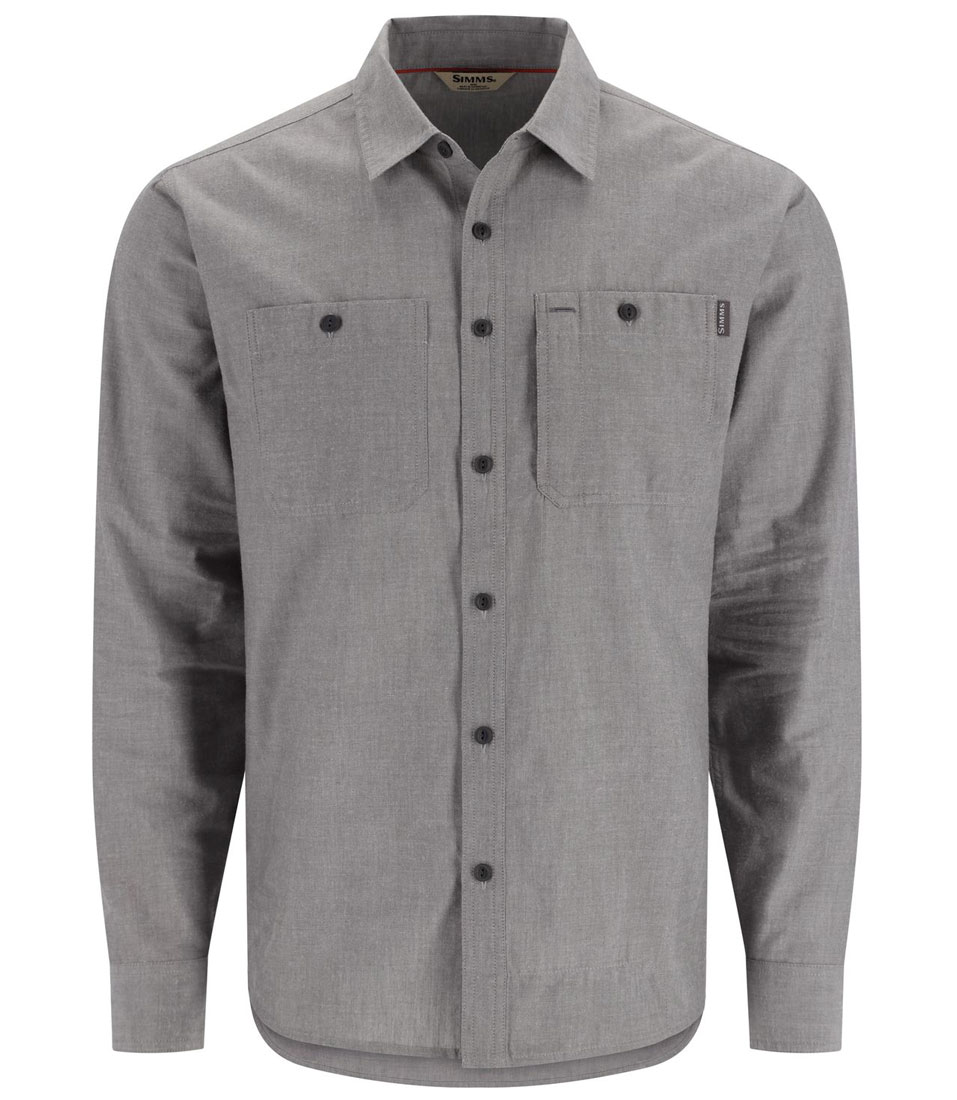 Simms Cutbank Chambray Shirt chemise cinder chambray