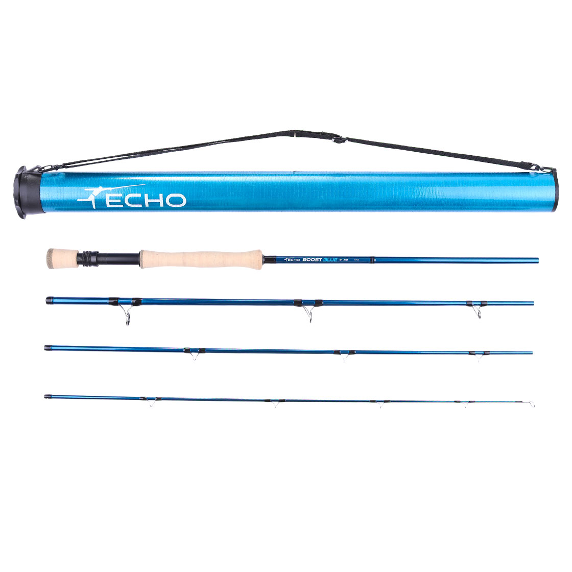 Echo Boost Blue Saltwater Canne à mouche à une main