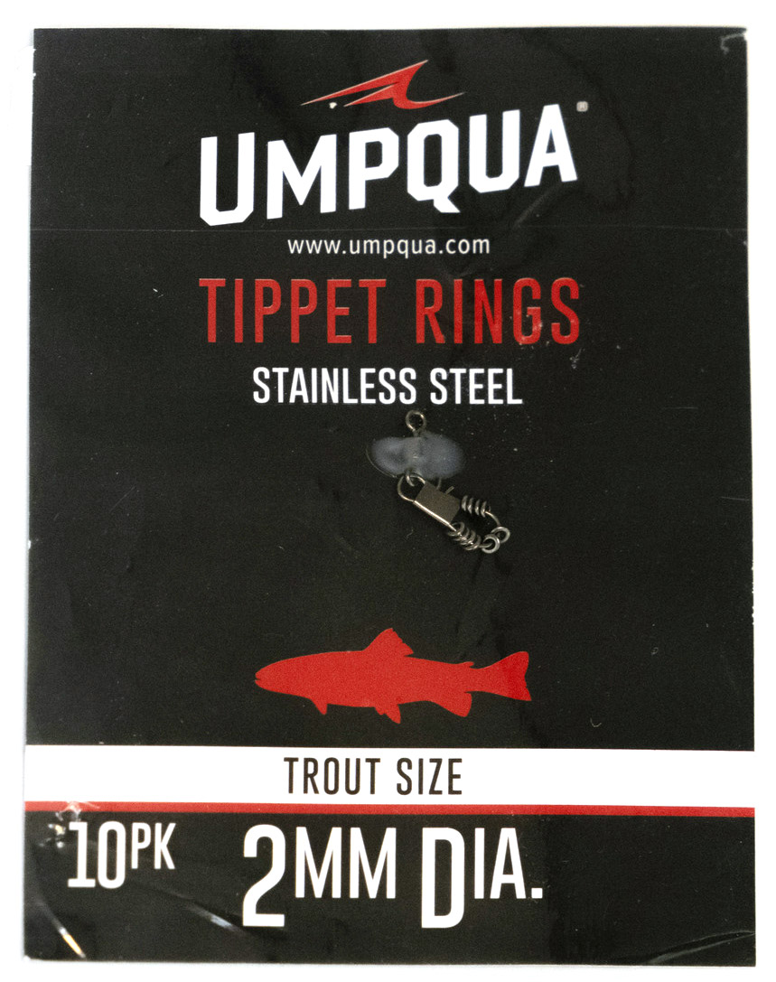 Umpqua Tippet anneau standard 2mm 10pc-pack