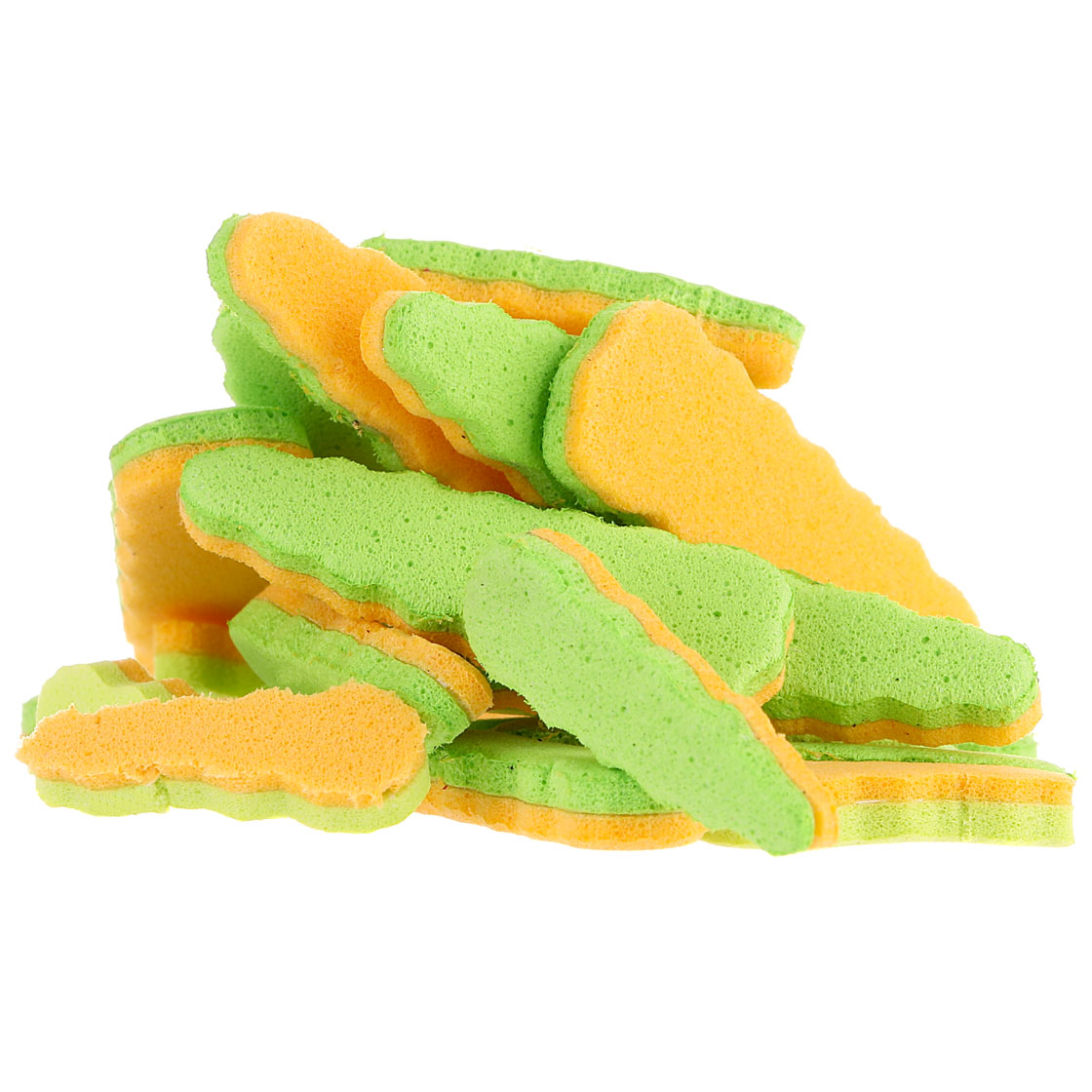 Chernobyl Ant & Hopper Foam Bodies 10 pc. Corps chartreuse-orange