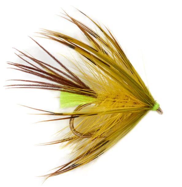 Fulling Mill Jackie Mask Yellow Mayfly #10 Mouche de mai