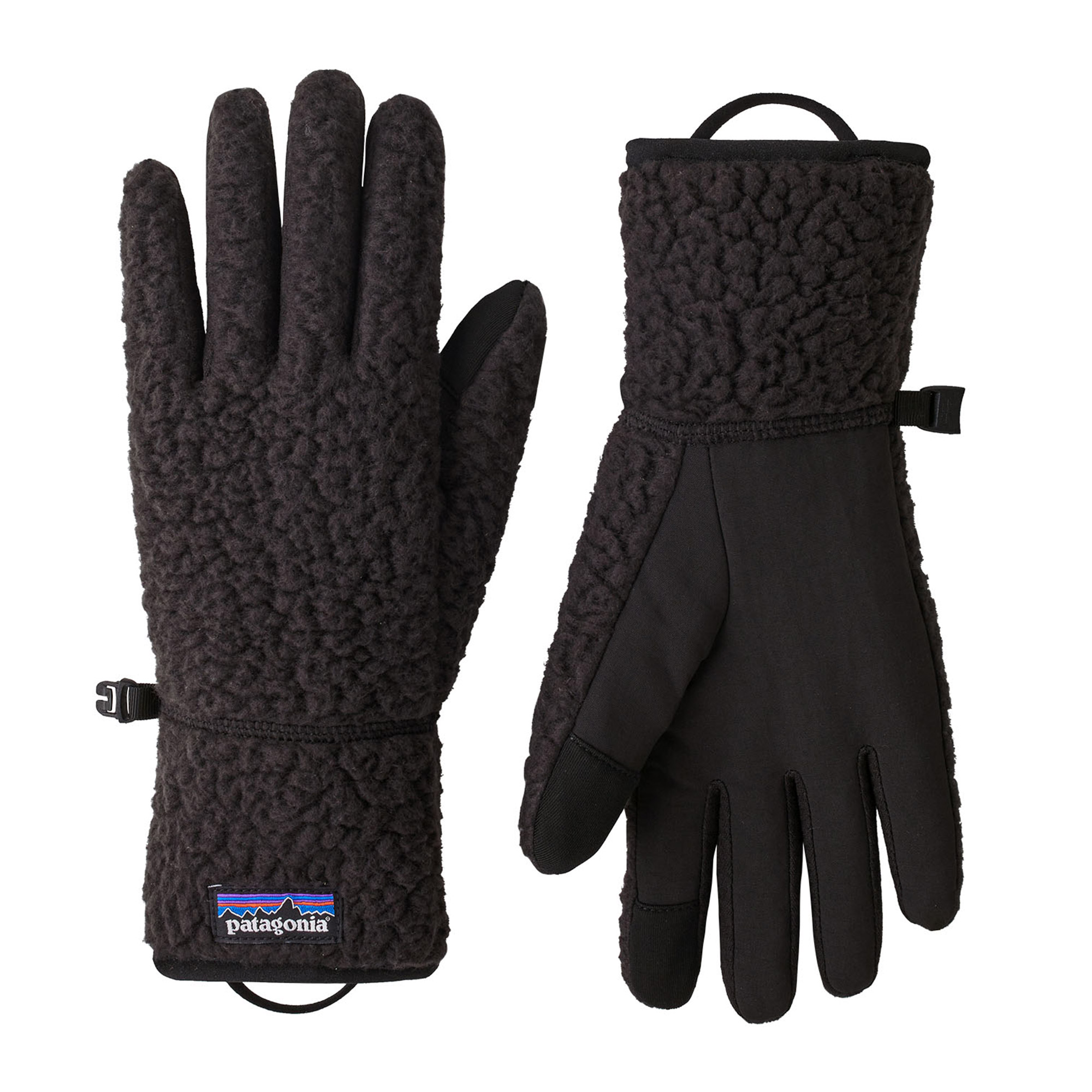 Patagonia Retro Pile Gloves Gants BLK