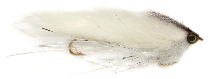 Fulling Mill Streamer - Snake-Bait blanc