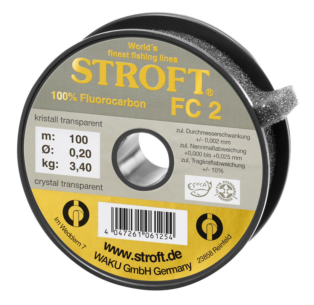 Stroft FC2 Fluorocarbone bobine de 100m