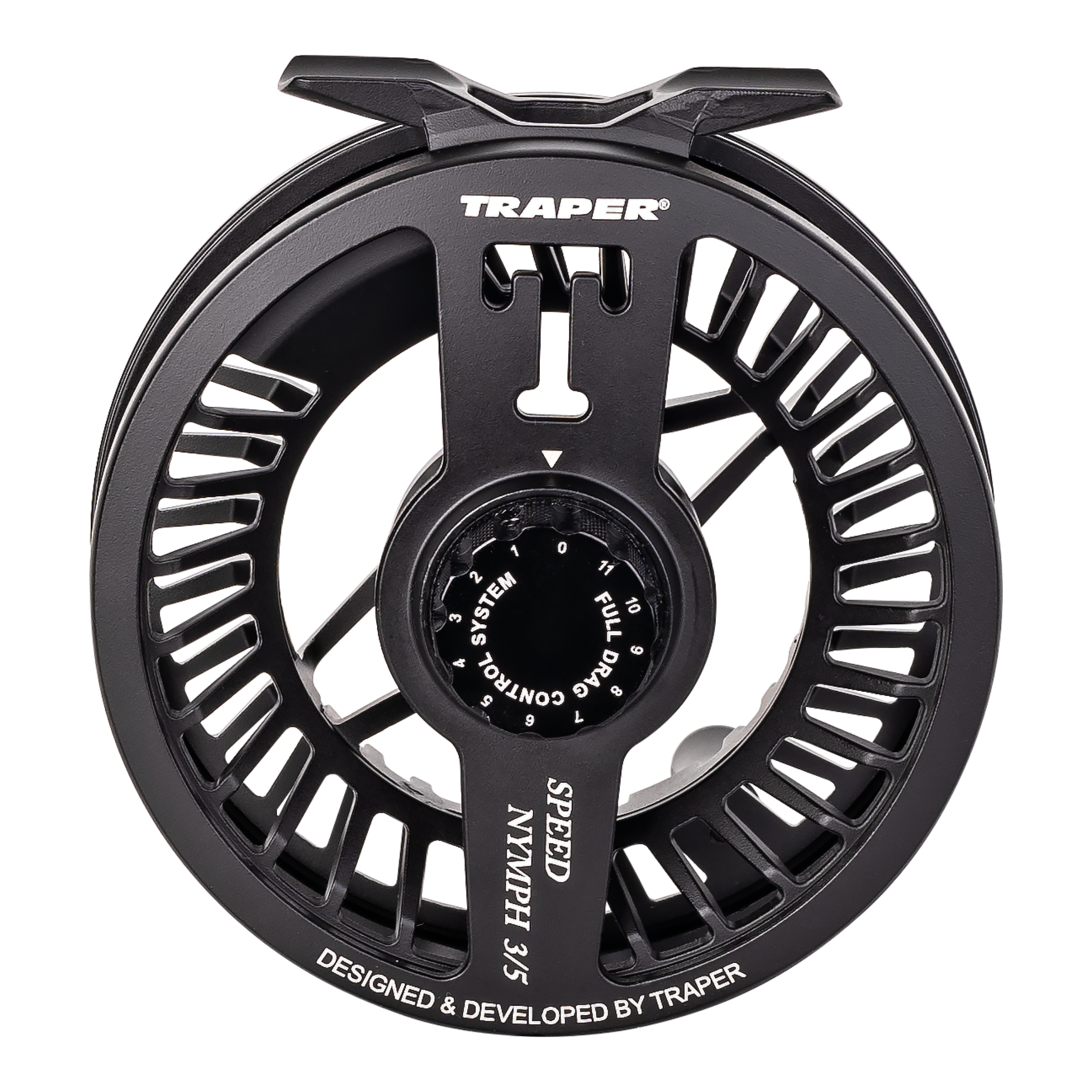 Traper Speed Nymph Fullframe # 3 - 5 Moulinets de mouche Black