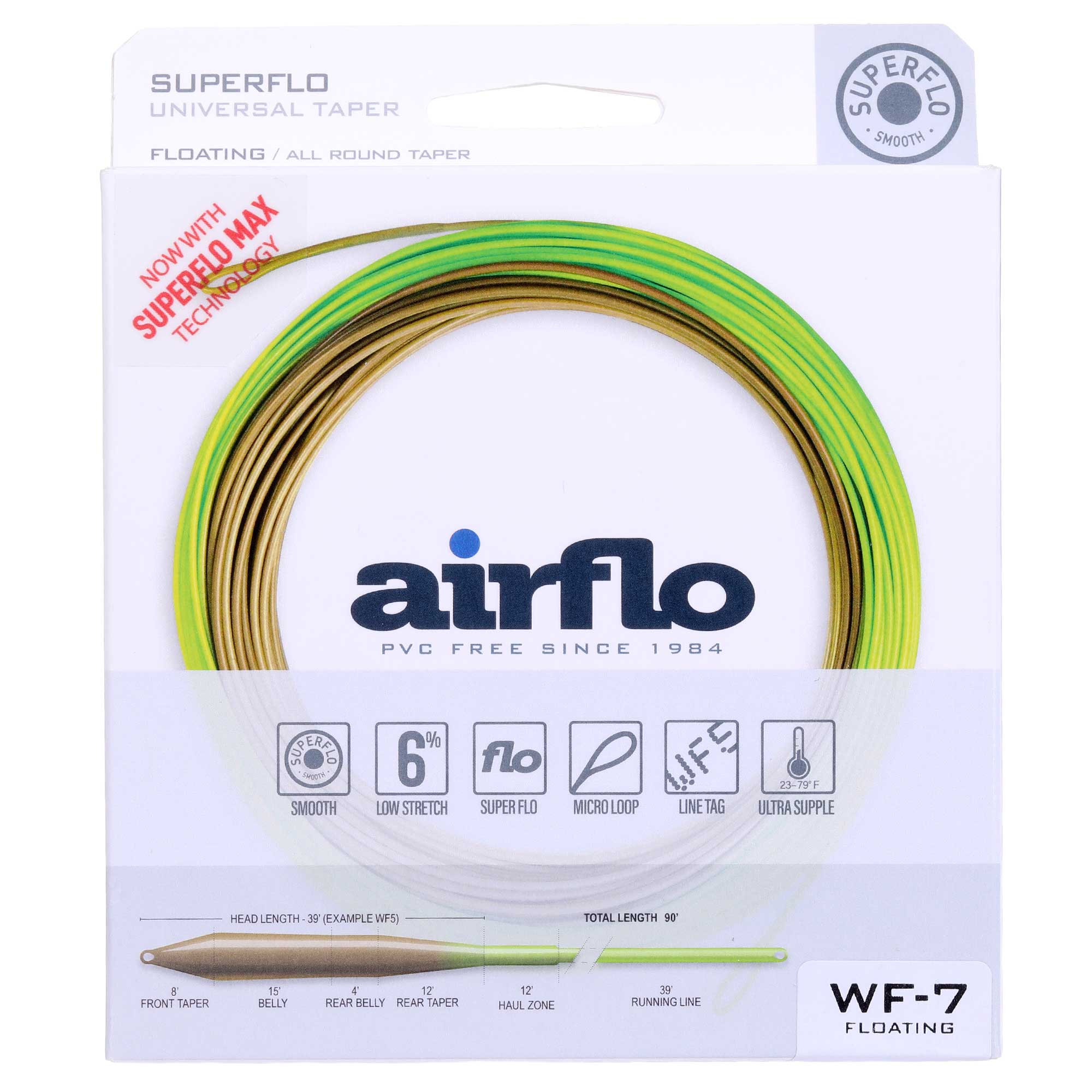 Airflo Superflo WF Universal Taper ligne à mouche