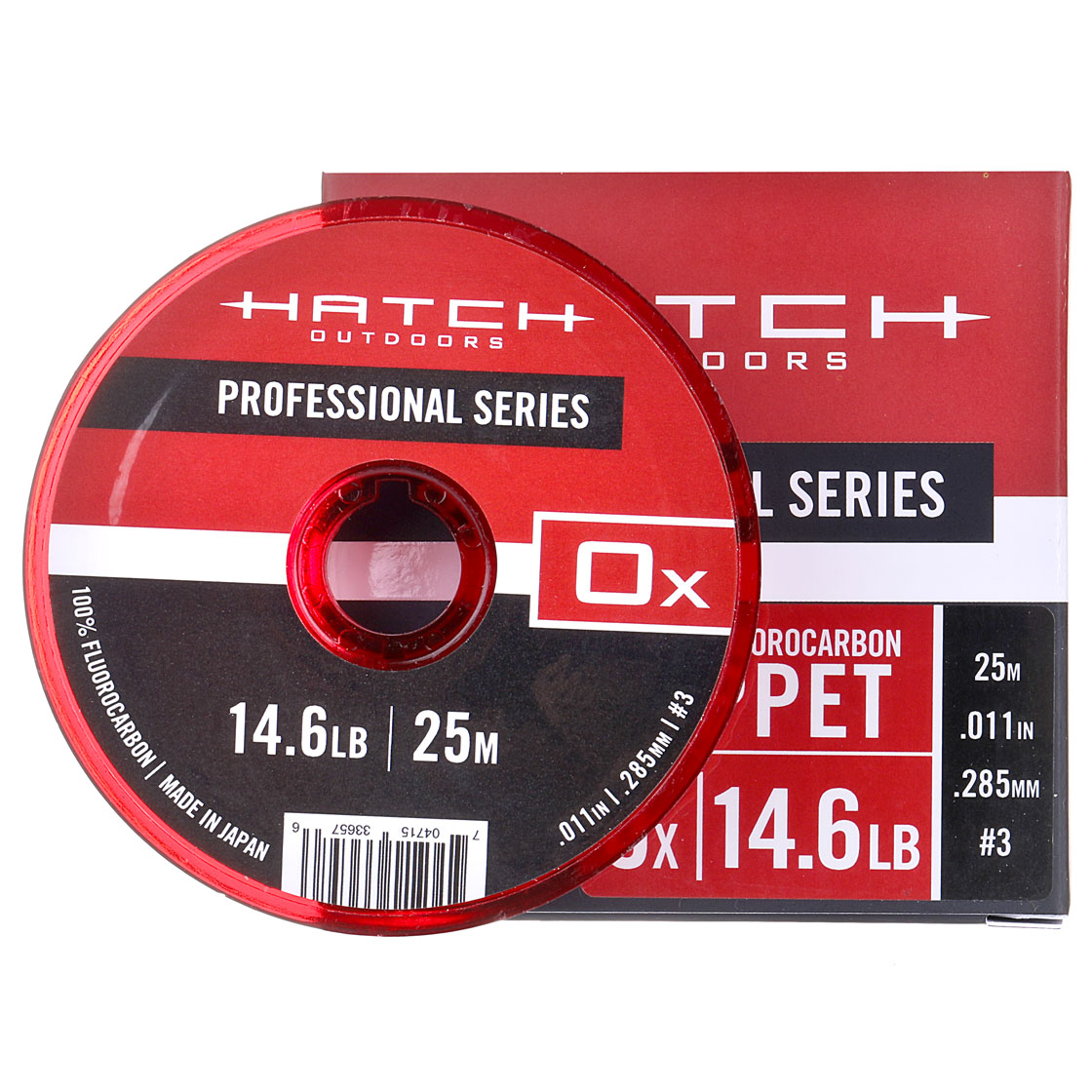 Hatch Professional Series Fluorocarbone Tippet Matériel de bas de ligne