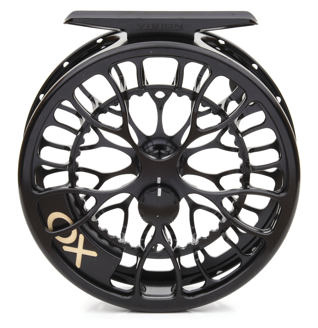 Vision XO Click Euro Nymph moulinets de mouche Black