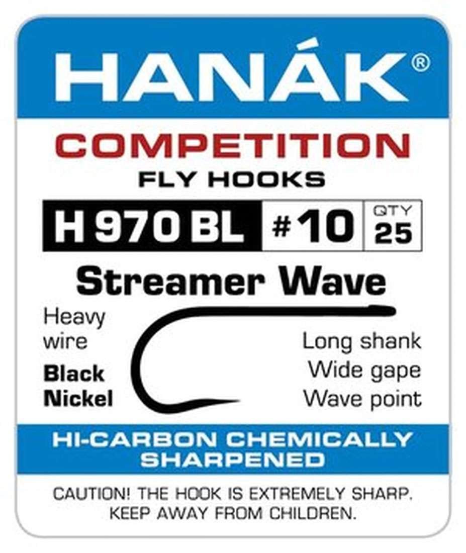Hanak H 970 BL Streamer Hameçon Wave