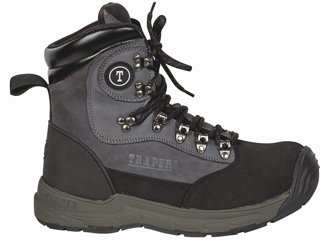 Traper Montana Wading Boot Rubber grey Chaussures de wading avec semelle en caoutchouc