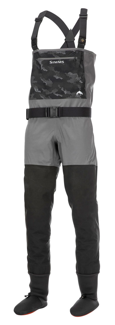 Simms Guide Classic Stockingfoot Waders carbone