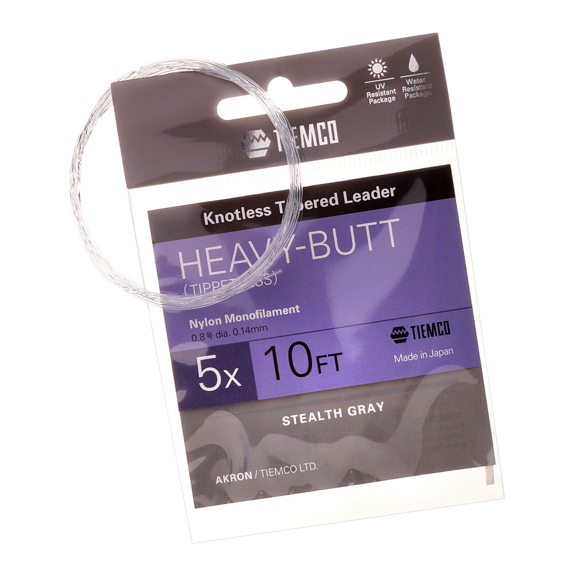 Tiemco TMC Heavy Butt Leader Bas de ligne 10 ft