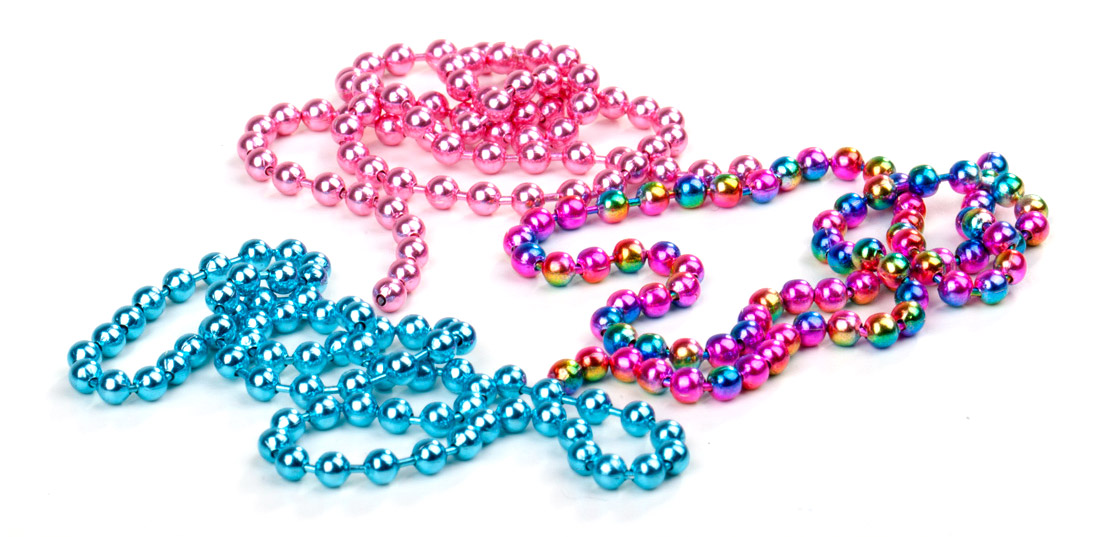 Hareline Senyodelic Bead Chain Chaînes à boules anodisées