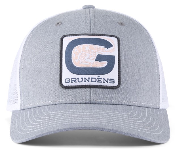 Grundéns G-Shrimp Trucker Cap casquette heather grey