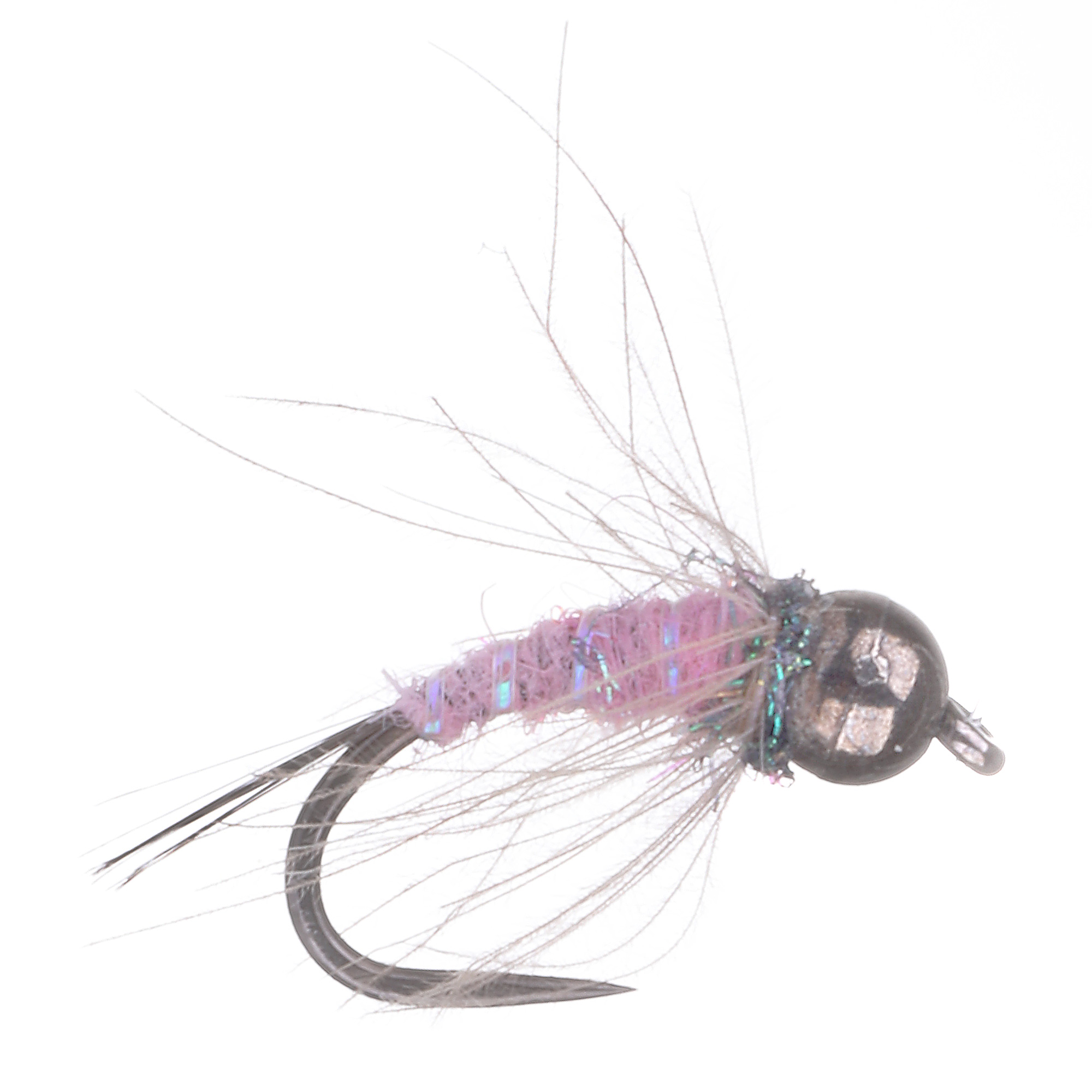 The Fly Emporium Grayling Nymphes Light Pink Barbless