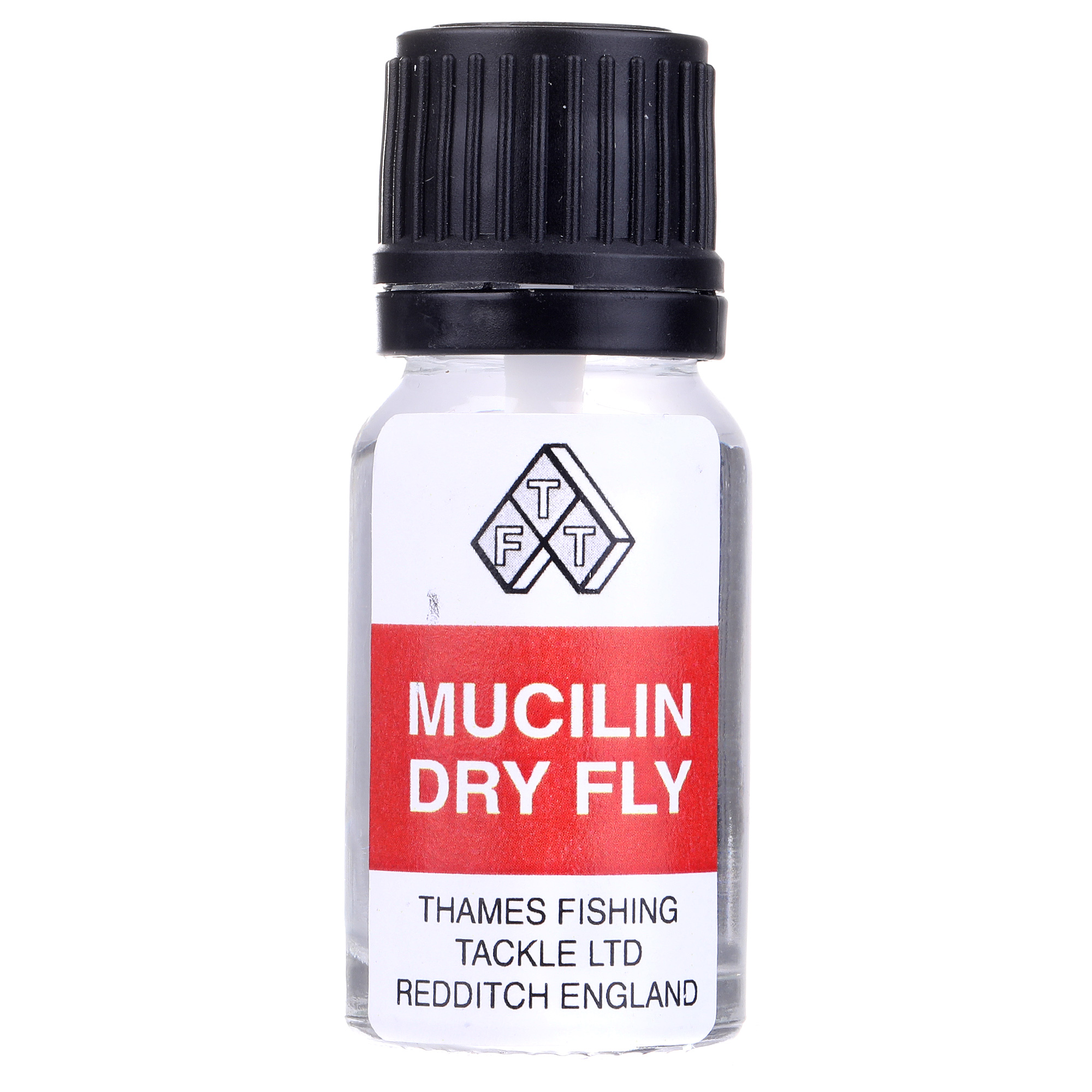 Mucilin Red Liquid Silicone Bottle & Brush