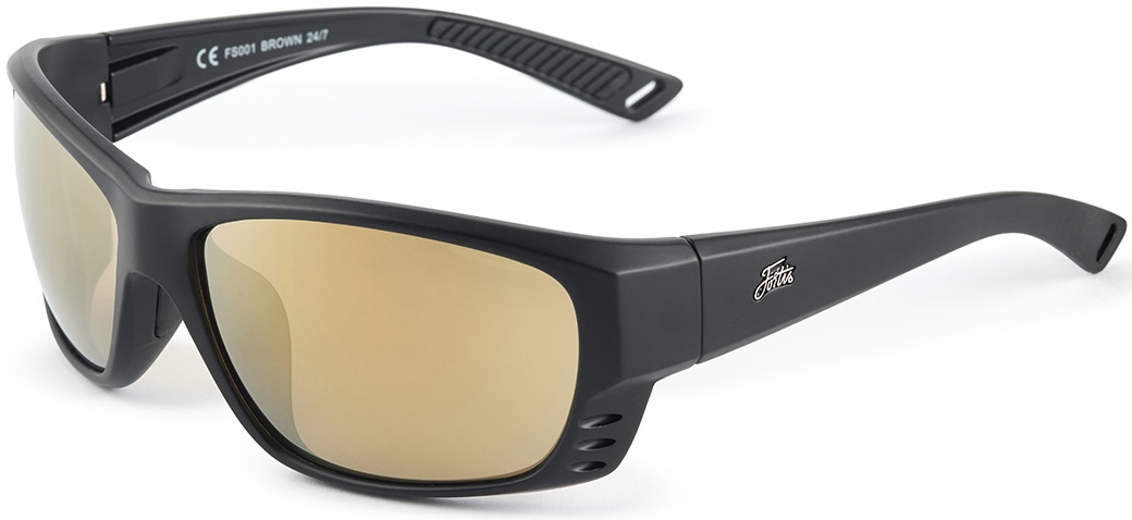 Fortis Eyewear Finseeker lunettes polarisantes Brown 24/7 Gold XBlok