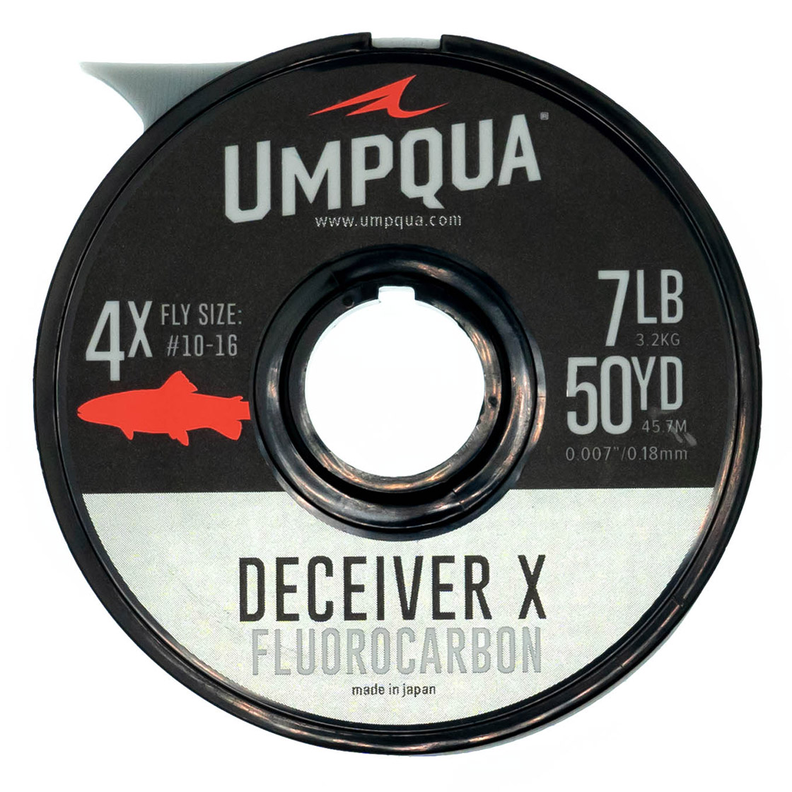 Bas de ligne Umpqua Deceiver X Fluorocarbone Tippet 50yds