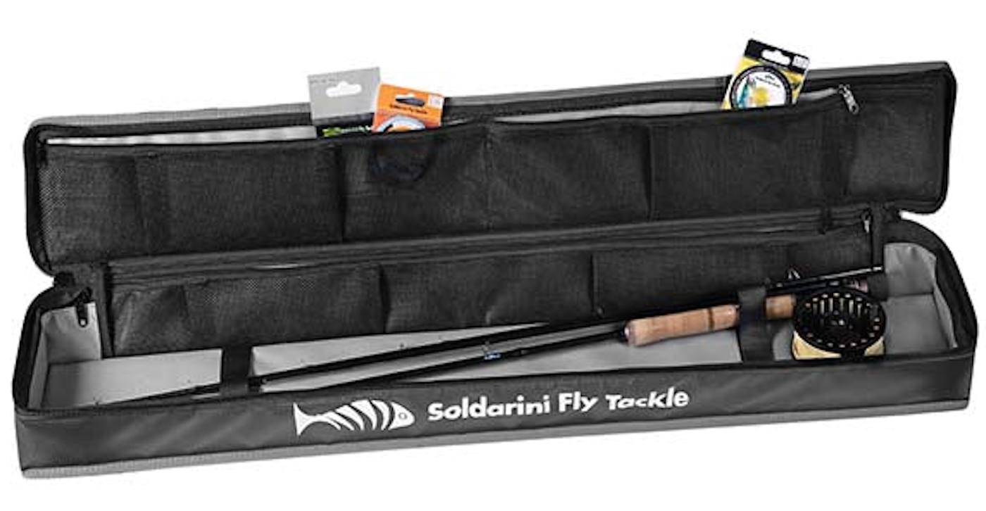 Soldarini Waterproof Travel Rod Case 12ft Coffre à cannes