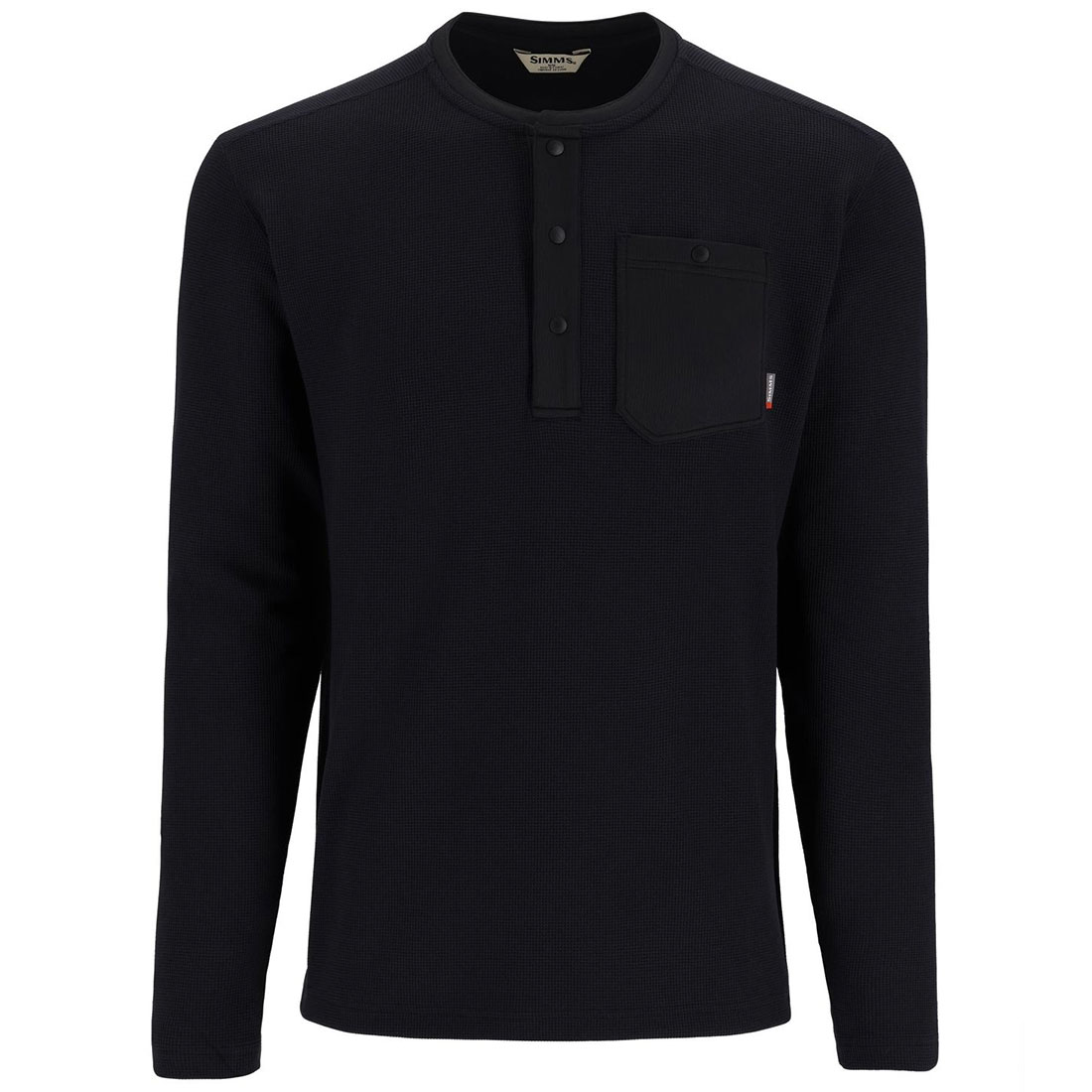 Simms Highline Henley shirt black