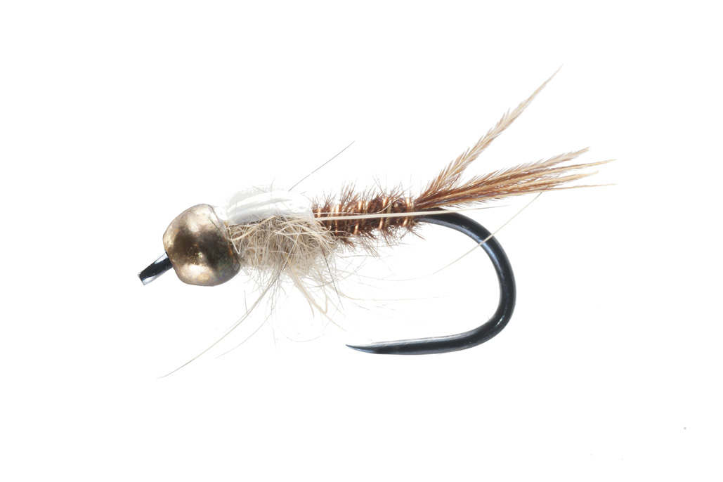 Soldarini Nymphes en tungstène - Pheasant Tail Blanc Noir