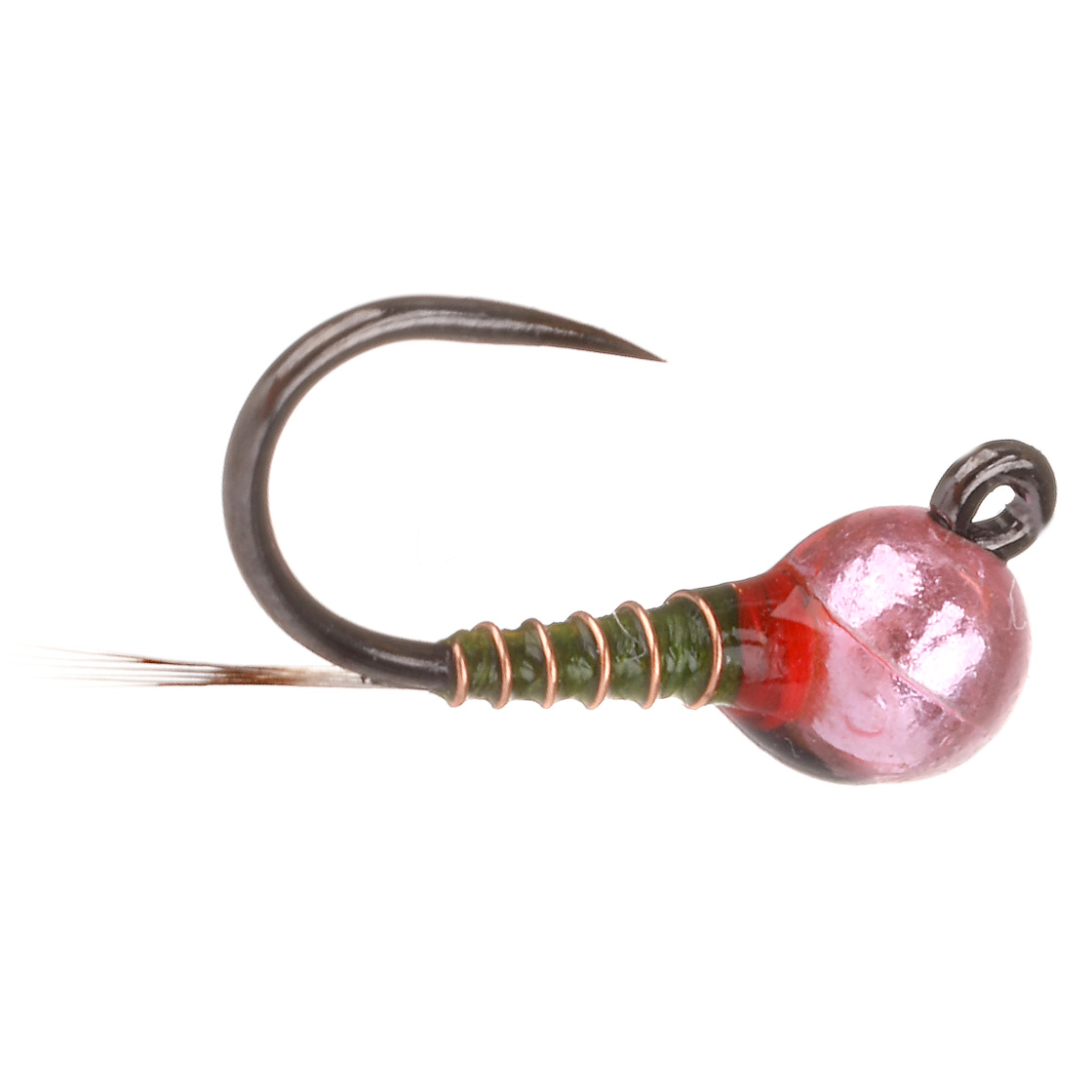 The Fly Emporium Olive Candy Nymphe perdigon