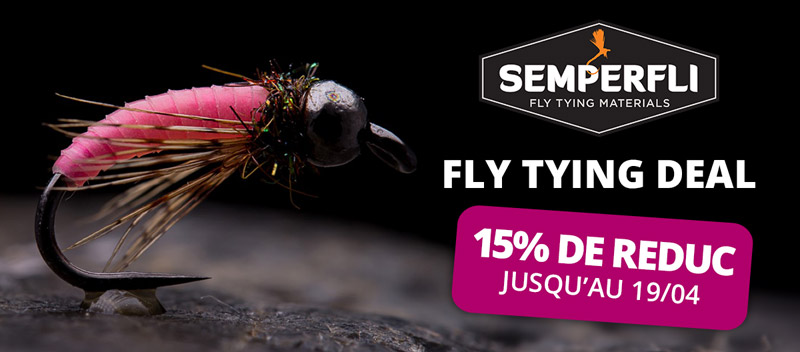 SEMPERFLI Fly Tying Deal: 15% de réduction jusqu'au 19/4