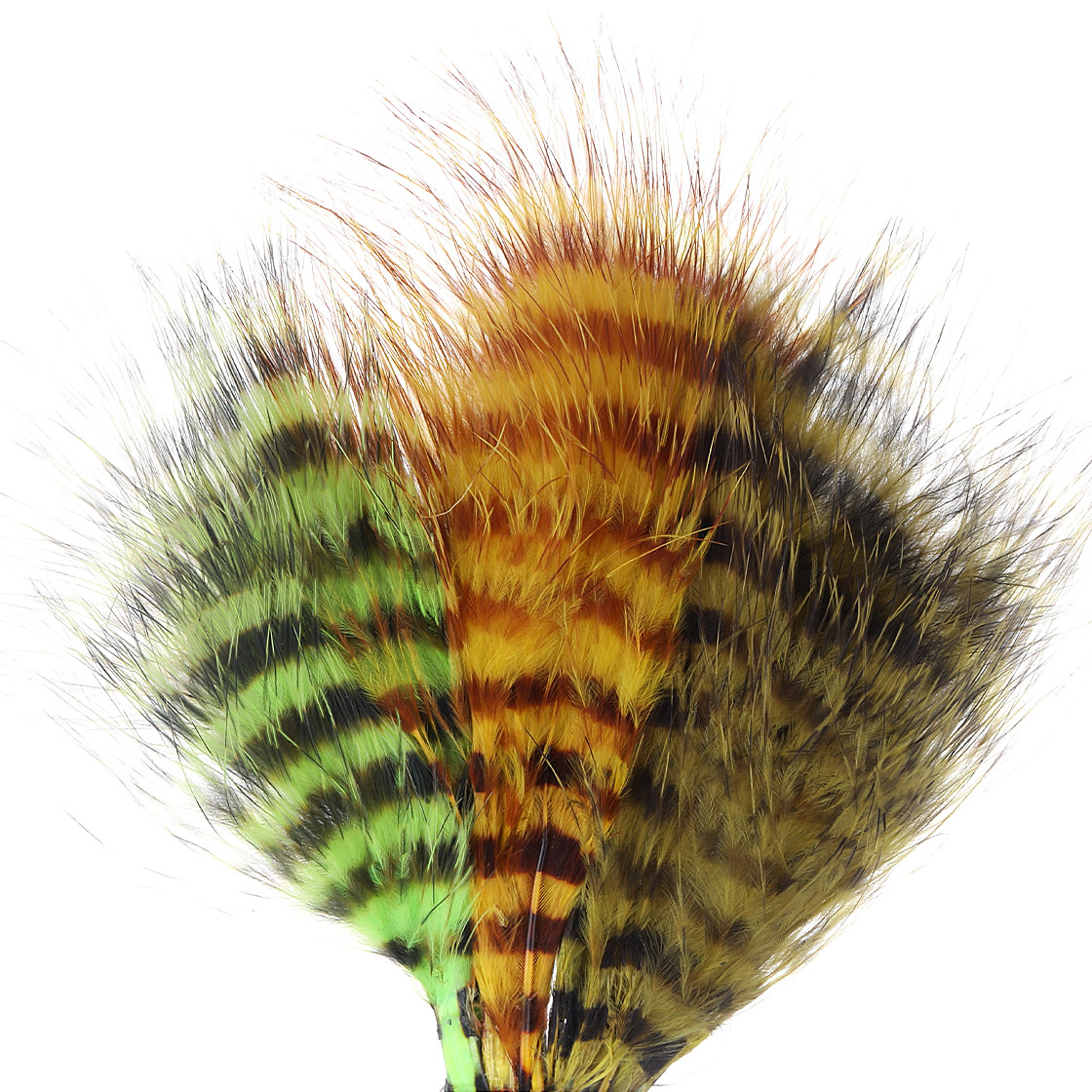 MFC Barred Marabou Grizzly Plumes de marabou